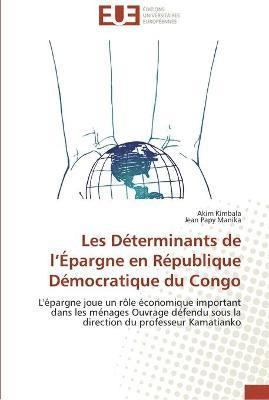 bokomslag Les determinants de l epargne en republique democratique du congo