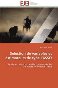 bokomslag S lection de Variables Et Estimateurs de Type Lasso
