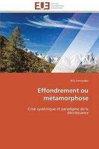 bokomslag Effondrement Ou M tamorphose