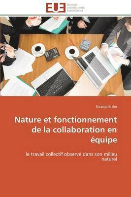 Ettlin-R, ETTLIN-R, Ricarda Ettlin - Nature Et Fonctionnement de la Collaboration En �quipe, Häftad