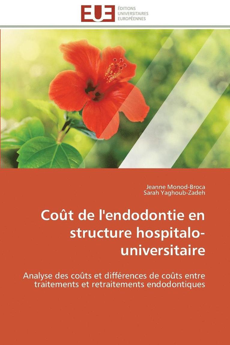 Co t de l'Endodontie En Structure Hospitalo-Universitaire 1