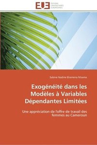 bokomslag Exogeneite dans les modeles a variables dependantes limitees