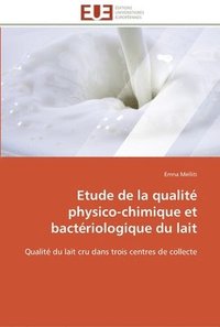 bokomslag Etude de la qualite physico-chimique et bacteriologique du lait