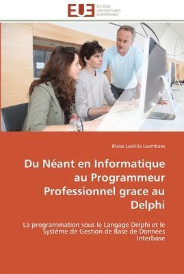 bokomslag Du néant en informatique au programmeur professionnel grace au delphi