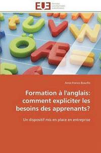 bokomslag Formation ? l'Anglais