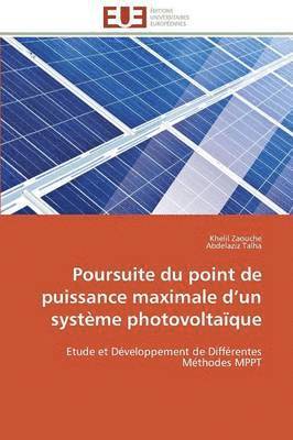 bokomslag Poursuite Du Point de Puissance Maximale D Un Systme Photovoltaque