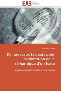 bokomslag De nouveaux facteurs pour l exploitation de la semantique d un texte