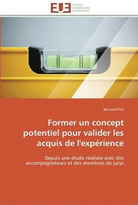 bokomslag Former un concept potentiel pour valider les acquis de l'expérience