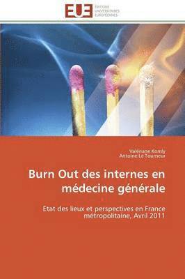 bokomslag Burn Out Des Internes En Mdecine Gnrale