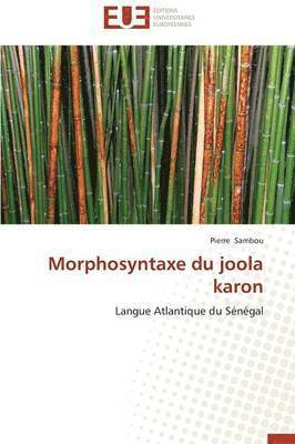 Morphosyntaxe Du Joola Karon 1