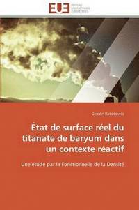 bokomslag  tat de Surface R el Du Titanate de Baryum Dans Un Contexte R actif