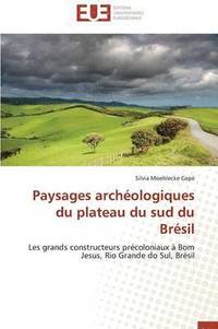 bokomslag Paysages Arch ologiques Du Plateau Du Sud Du Br sil