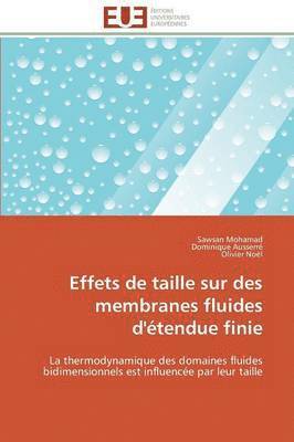 bokomslag Effets de Taille Sur Des Membranes Fluides d' tendue Finie