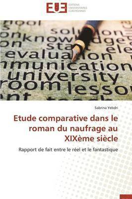bokomslag Etude Comparative Dans Le Roman Du Naufrage Au Xix?me Si?cle