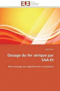 bokomslag Dosage Du Fer Srique Par Saa-Et