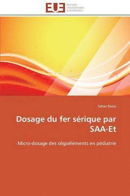 bokomslag Dosage Du Fer Srique Par Saa-Et