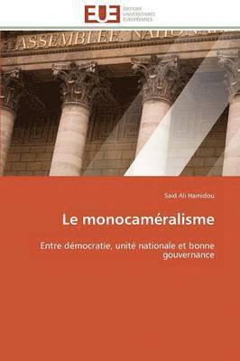 bokomslag monocaméralisme