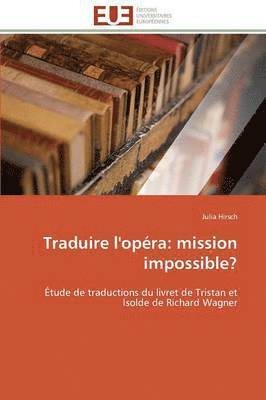 Traduire l'Op�ra