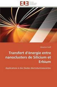 bokomslag Transfert D ?nergie Entre Nanoclusters de Silicium Et Erbium