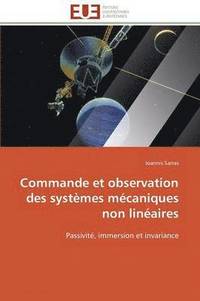 bokomslag Commande Et Observation Des Systmes Mcaniques Non Linaires