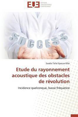 Etude Du Rayonnement Acoustique Des Obstacles de R volution 1