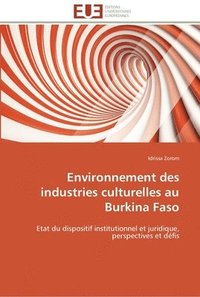 bokomslag Environnement des industries culturelles au burkina faso