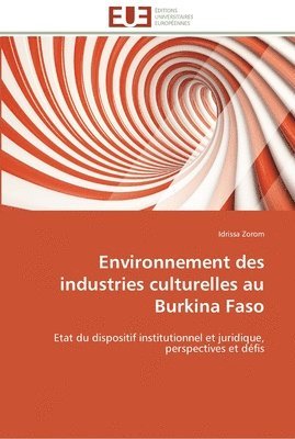 bokomslag Environnement des industries culturelles au burkina faso