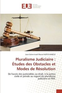 bokomslag Pluralisme Judiciaire