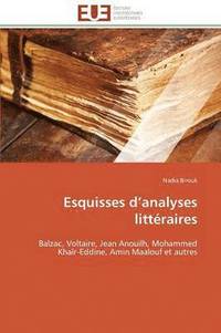 bokomslag Esquisses D Analyses Litt raires