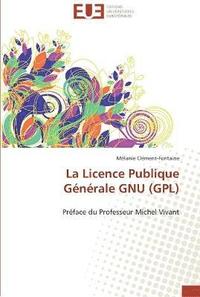 bokomslag licence publique générale gnu (gpl)