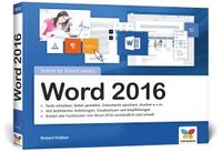 bokomslag Word 2016 - Schritt für Schritt erklärt