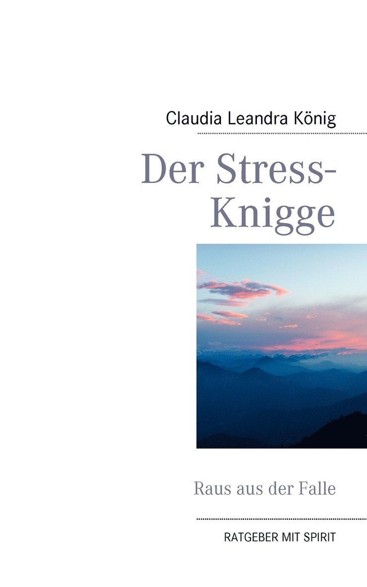 Claudia Leandra König - Stress-Knigge, Häftad