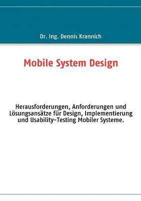 bokomslag Mobile System Design