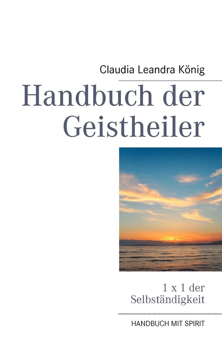 Handbuch der Geistheiler 1