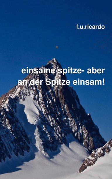 bokomslag Einsame Spitze - aber an der Spitze einsam!