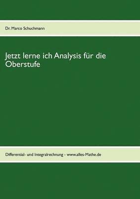 bokomslag Jetzt lerne ich Analysis für die Oberstufe