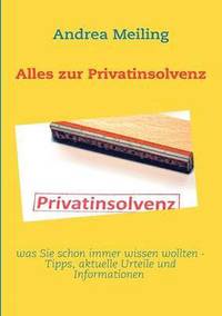 bokomslag Alles zur Privatinsolvenz