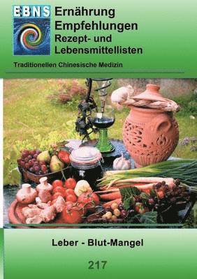 bokomslag Ernährung -TCM - Leber - Blut-Mangel