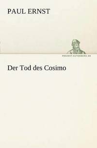 bokomslag Der Tod Des Cosimo