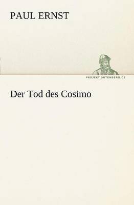 bokomslag Der Tod Des Cosimo