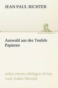 bokomslag Auswahl Aus Des Teufels Papieren