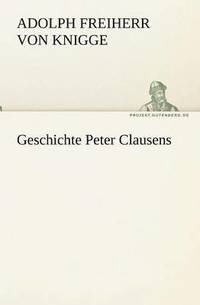 bokomslag Geschichte Peter Clausens