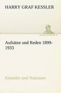 bokomslag Aufsatze Und Reden 1899-1933