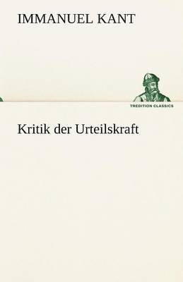 Kritik Der Urteilskraft