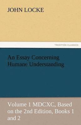 bokomslag Essay Concerning Humane Understanding