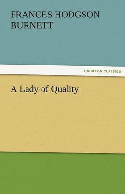 bokomslag Lady of Quality