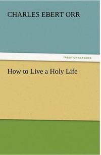 bokomslag How to Live a Holy Life