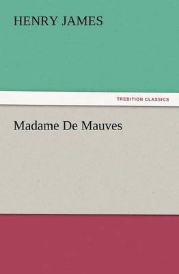 Madame de Mauves