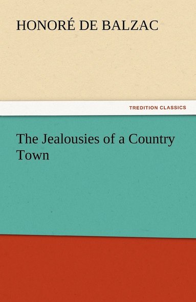 bokomslag Jealousies of a Country Town