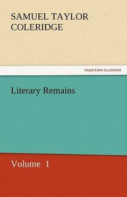 bokomslag Literary Remains